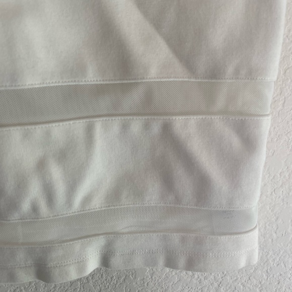 *USED french connection white mesh dress size 2 - Picture 3 of 5